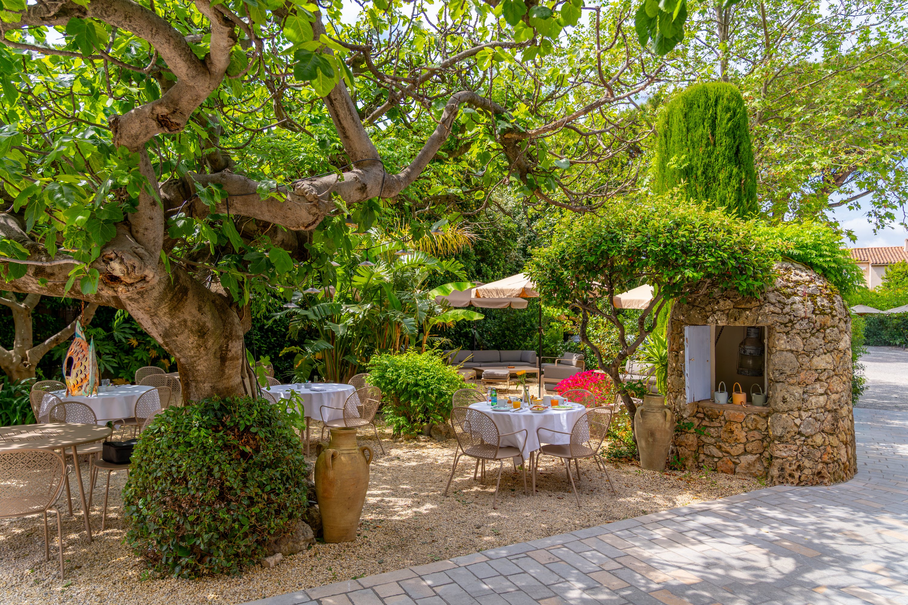Garden courtyard